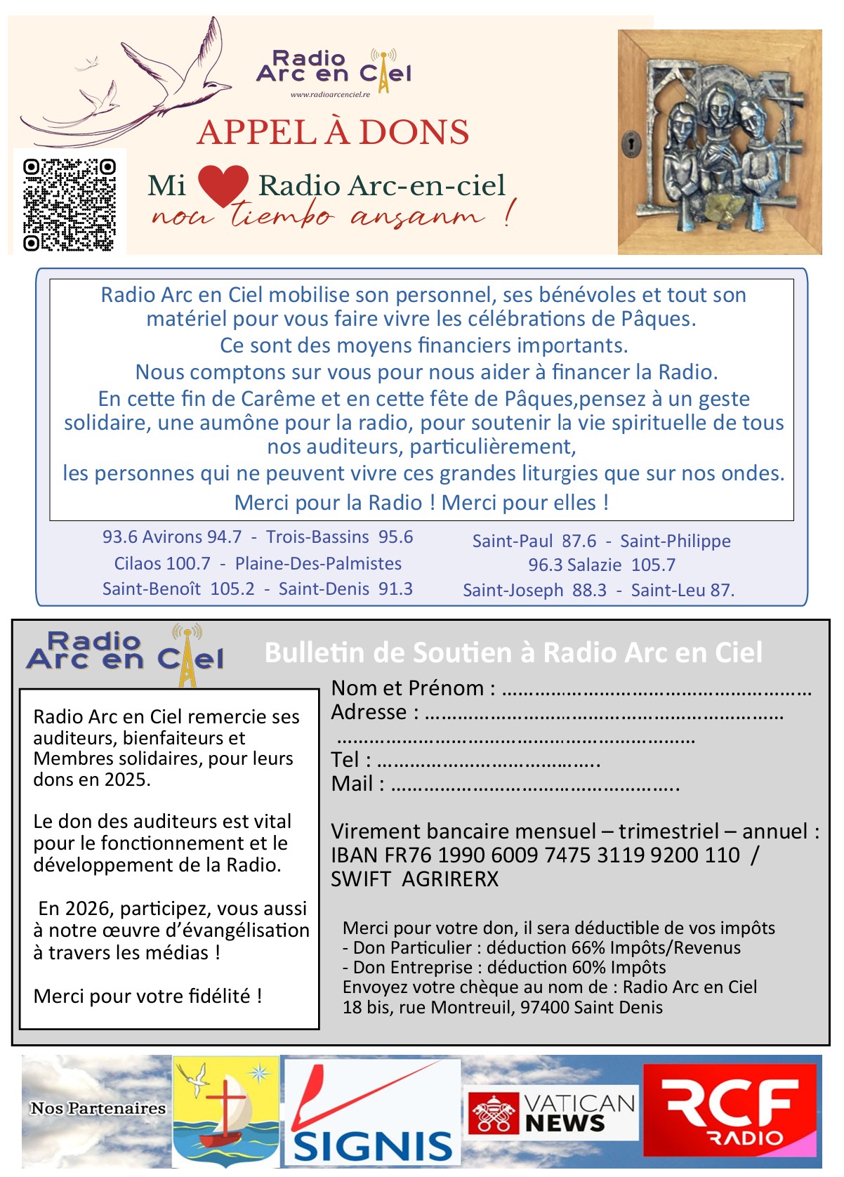 information radio arc en ciel