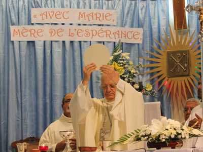 Célébration de Notre Dame de Lourde et la journée mondiale des malades