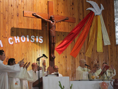 Célébration de la messe Chrismale 2015