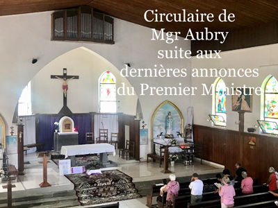 Monseigneur Aubry a publié ce jour sa circulaire