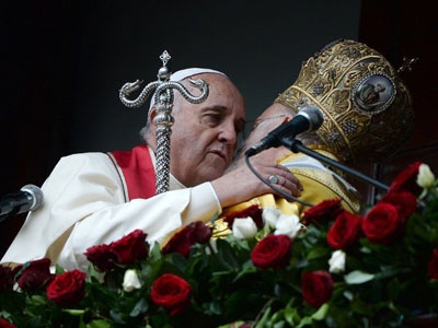 Message Commun du Pape François et du Patriarche OEcuménique Bartholomée