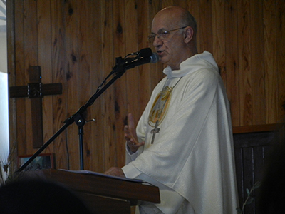 Ce mercredi 27 mars, Monseigneur Gilbert Aubry a célébré la messe chrismale
